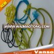 Colorful elastic cord drawstring cord end bungee cord