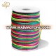 2.5mm 100m/roll multi-color nylon pet korean braided rope