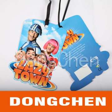 Custom Printed Plastic Paper Garment Swing Hang Tag